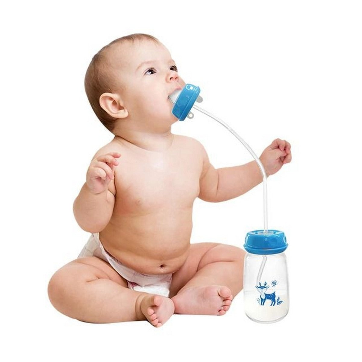 Baby Hands-Free Feeder Bottle 150ml |