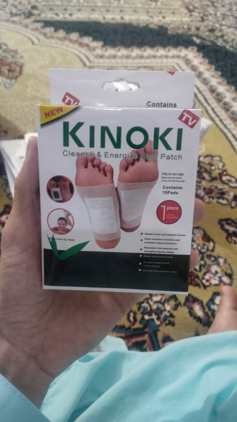 Kinoki Bamboo Vinegar Foot Patches (10 Pads)