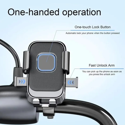 360° Bike & Motorcycle Phone Holder