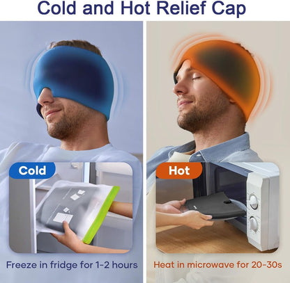 Migraine Relief Cap - Headache Relief Hat for Migraine Relief