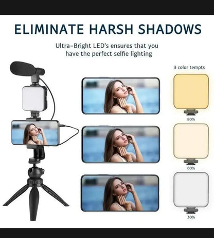 AY-49 High Quality Mobile Vlogging Kit