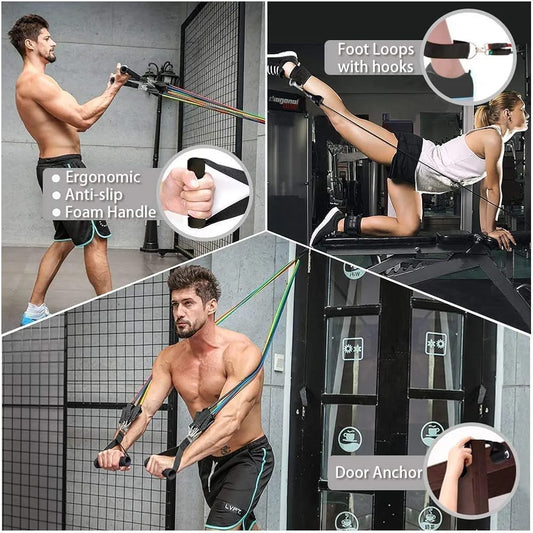Resistance Bands Set for Workout – 11 PCS