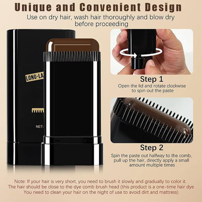 Instant Root Touch-Up Hair Color Comb