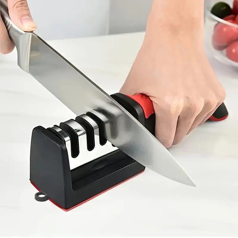 3-Stage Kitchen Knife Sharpener