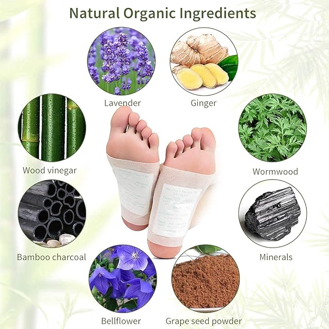 Kinoki Bamboo Vinegar Foot Patches (10 Pads)