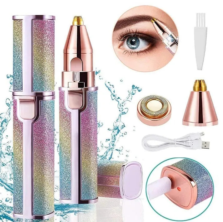 2 In 1 Electric Eyebrow Trimmer And Shaver