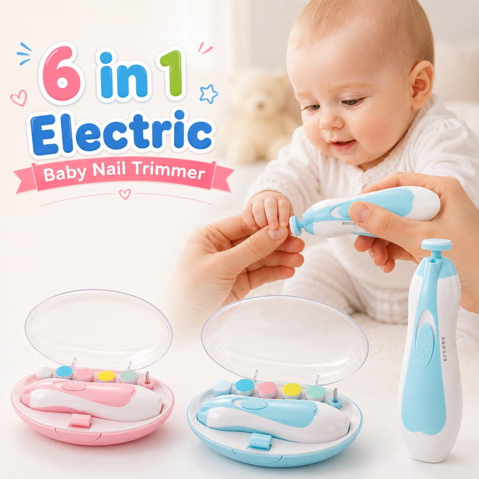 Electric Baby Nail Trimmer 6 in 1
