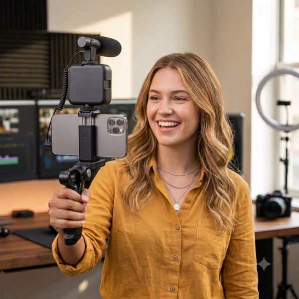 AY-49 High Quality Mobile Vlogging Kit
