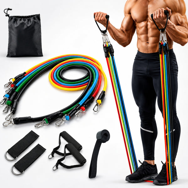 Resistance Bands Set for Workout – 11 PCS