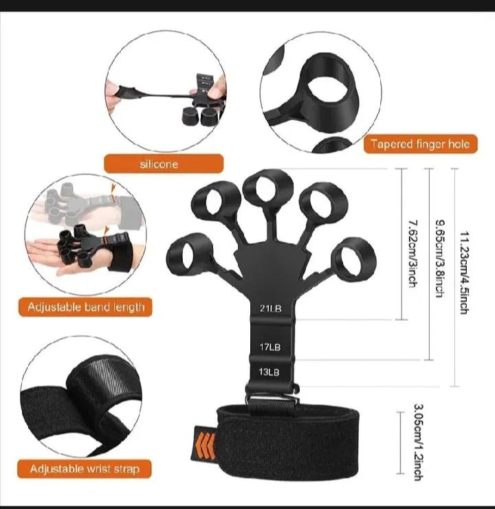 Silicon Finger Stretcher Hand Gripper