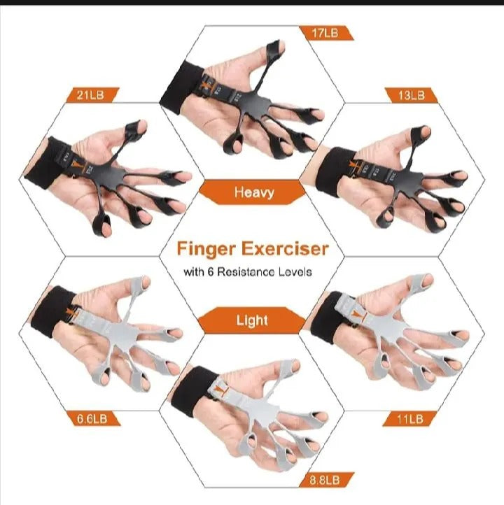 Silicon Finger Stretcher Hand Gripper