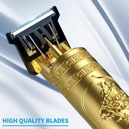 Vintage T9 Hair Trimmer – USB Rechargeable