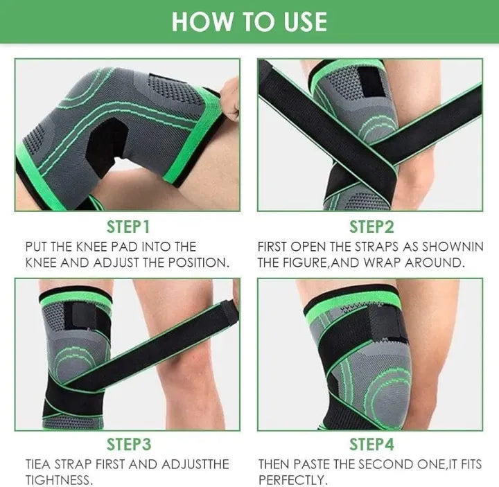 Adjustable Knee Compression Support Brace