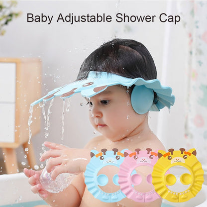 Silicon BABY Shower Cap With Stopper