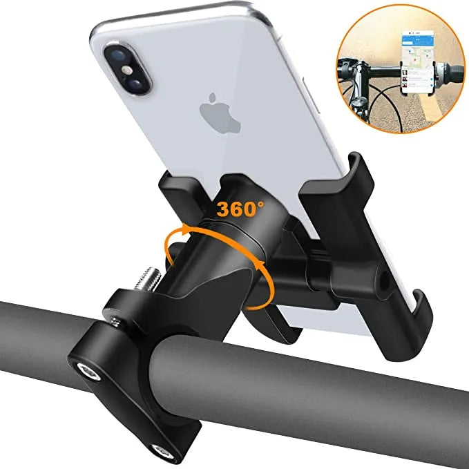 360° Bike Phone Holder – Universal Mobile Mount