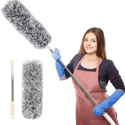 Extendable Microfiber Duster with Long Handle