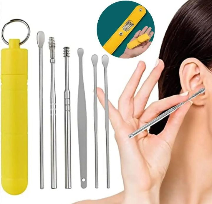 Ear Wax Cleaning Kit – 6 Pcs Ear Picks