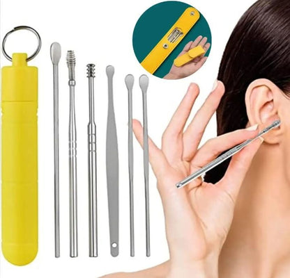 Ear Wax Cleaning Kit – 6 Pcs Ear Picks