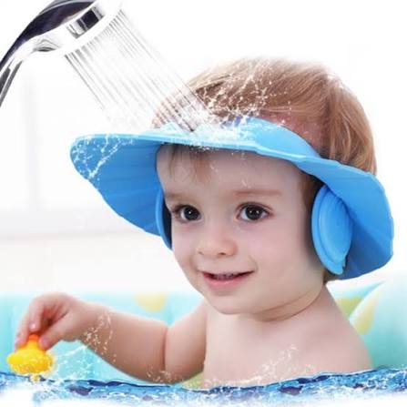 Silicon BABY Shower Cap With Stopper