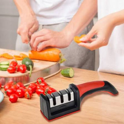 3-Stage Kitchen Knife Sharpener