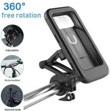 Waterproof Bike Mobile Holder with Adjustable Touch Screen