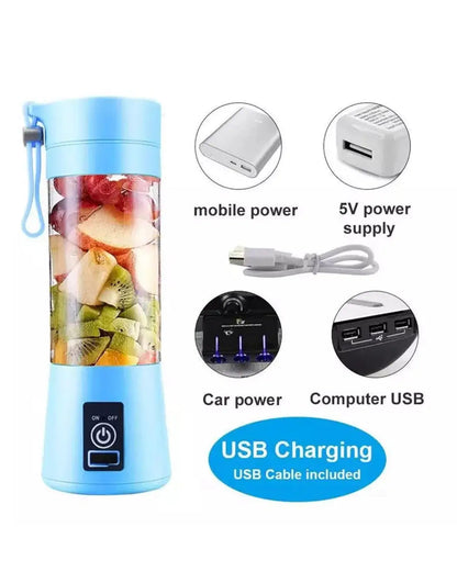 USB Rechargeable Portable Mini Blender Juicer