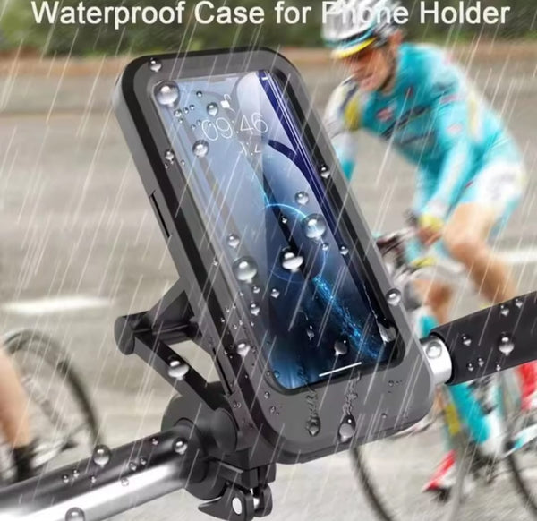 Waterproof Bike Mobile Holder with Touch Screen