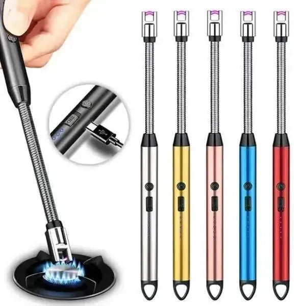 Electric Gas Lighter USB Rechargeable