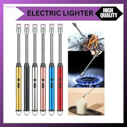 Electric Gas Lighter USB Rechargeable